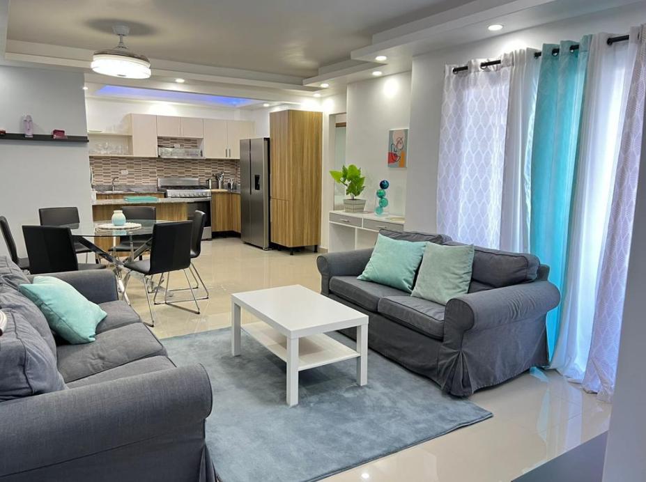 apartamentos - APARTAMENTO AMUEBLADO EN AVENIDA HISPANOAMERICANA 3