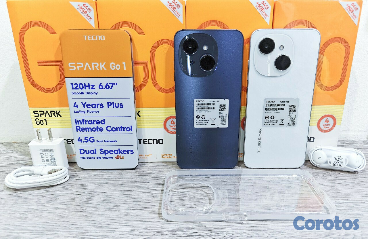 celulares y tabletas - 
TECNO SPARK GO 1 2025 128GB 8GB RAN NUEVO DE CAJA
