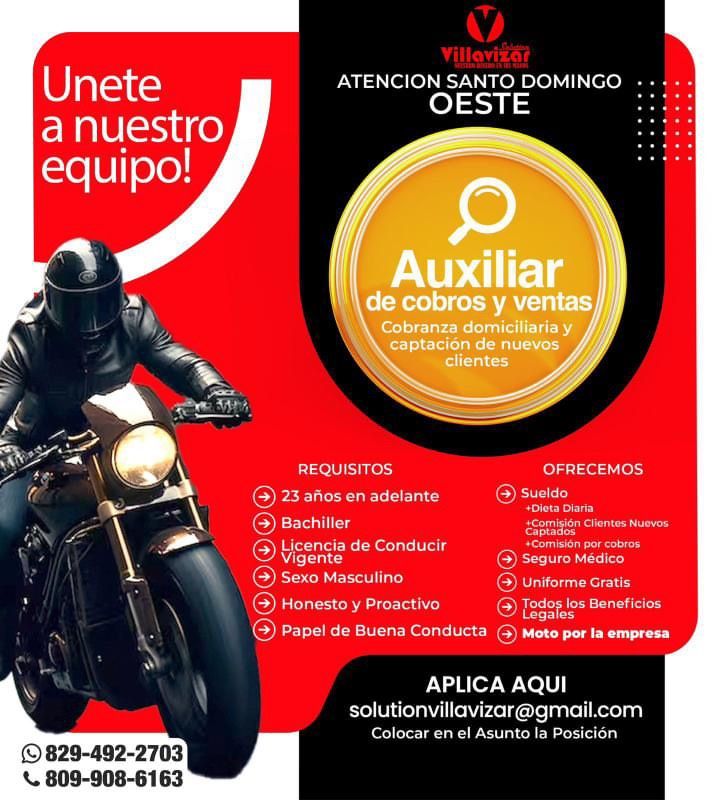 empleos disponibles - Auxiliar de Ventas 0