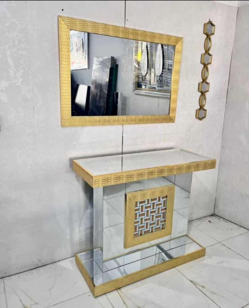 decoración y accesorios - Repisas con espejo en cristal ✨ moderna 