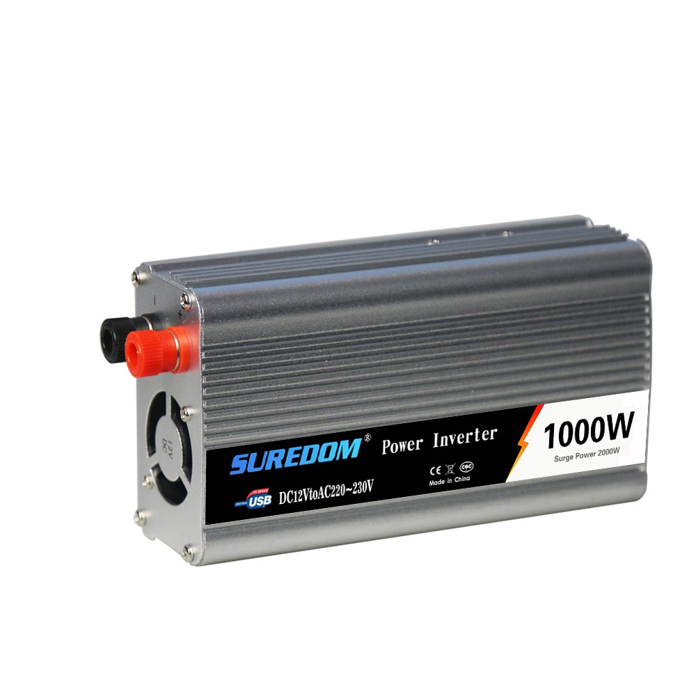 equipos profesionales - Inversor inversol de corriente portátil cargador de carro power inverter 1000w 4