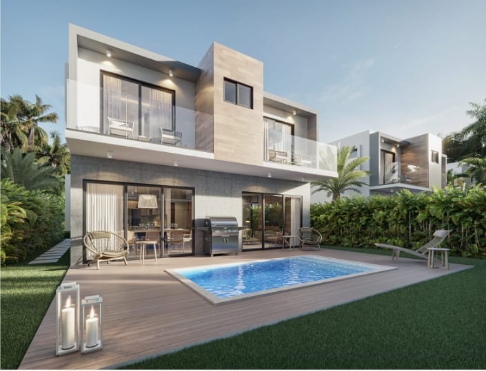 casas vacacionales y villas - Se venden Villas en Punta Cana 1