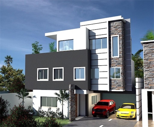 casas - Venta de casa nueva en la autopista de san Isidro prado oriental