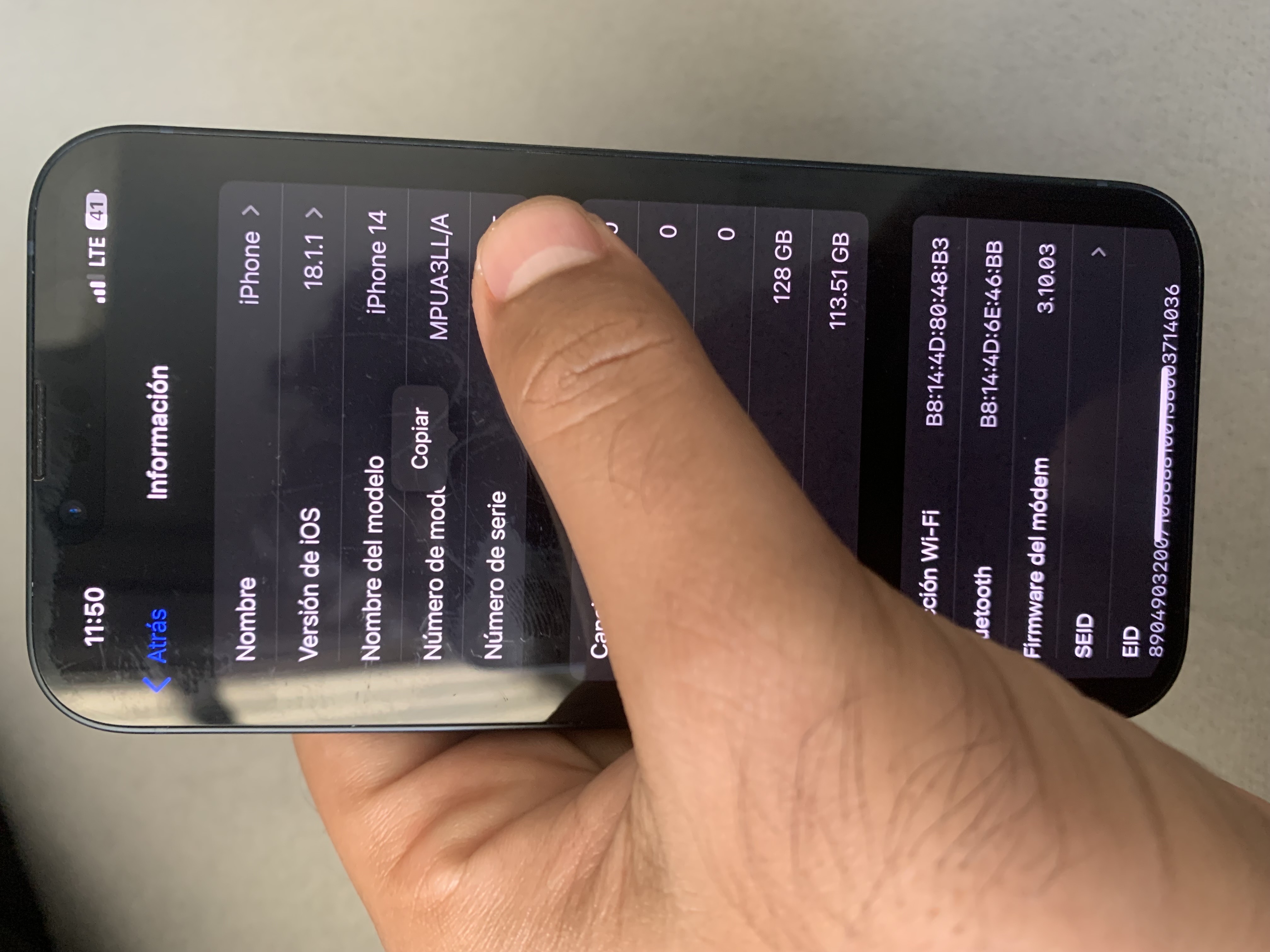 celulares y tabletas - 🔥 Vendo iPhone 14 de 128gb🔥 7