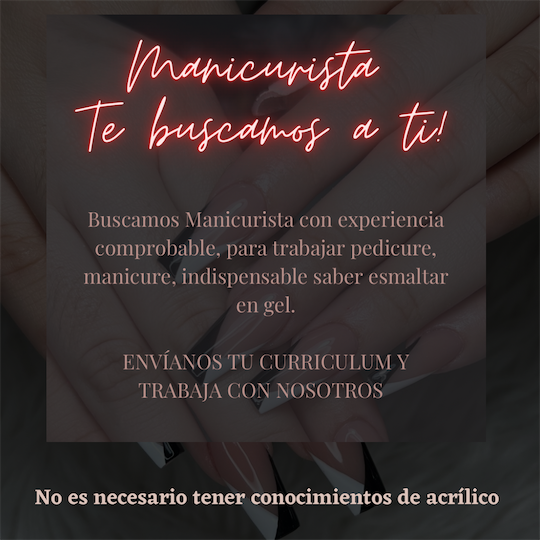 empleos disponibles - Manicurista