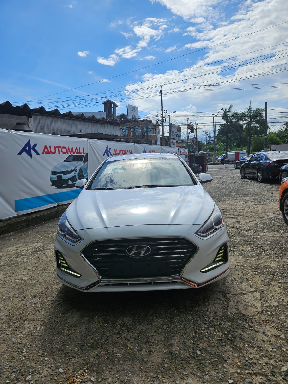 carros - HYUNDAI SONATA NEW RISE 2018 BLANCO 1