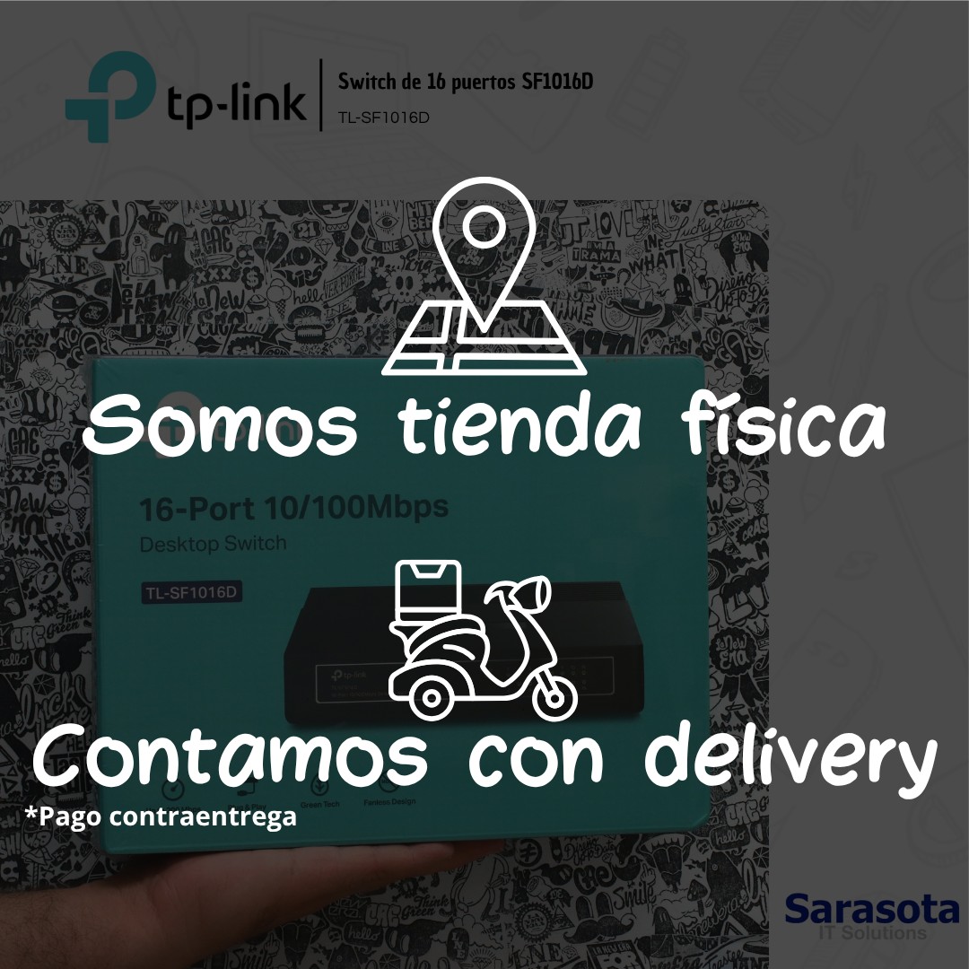 accesorios para electronica - Tp-Link Switch de 16 puertos SF1016D 2