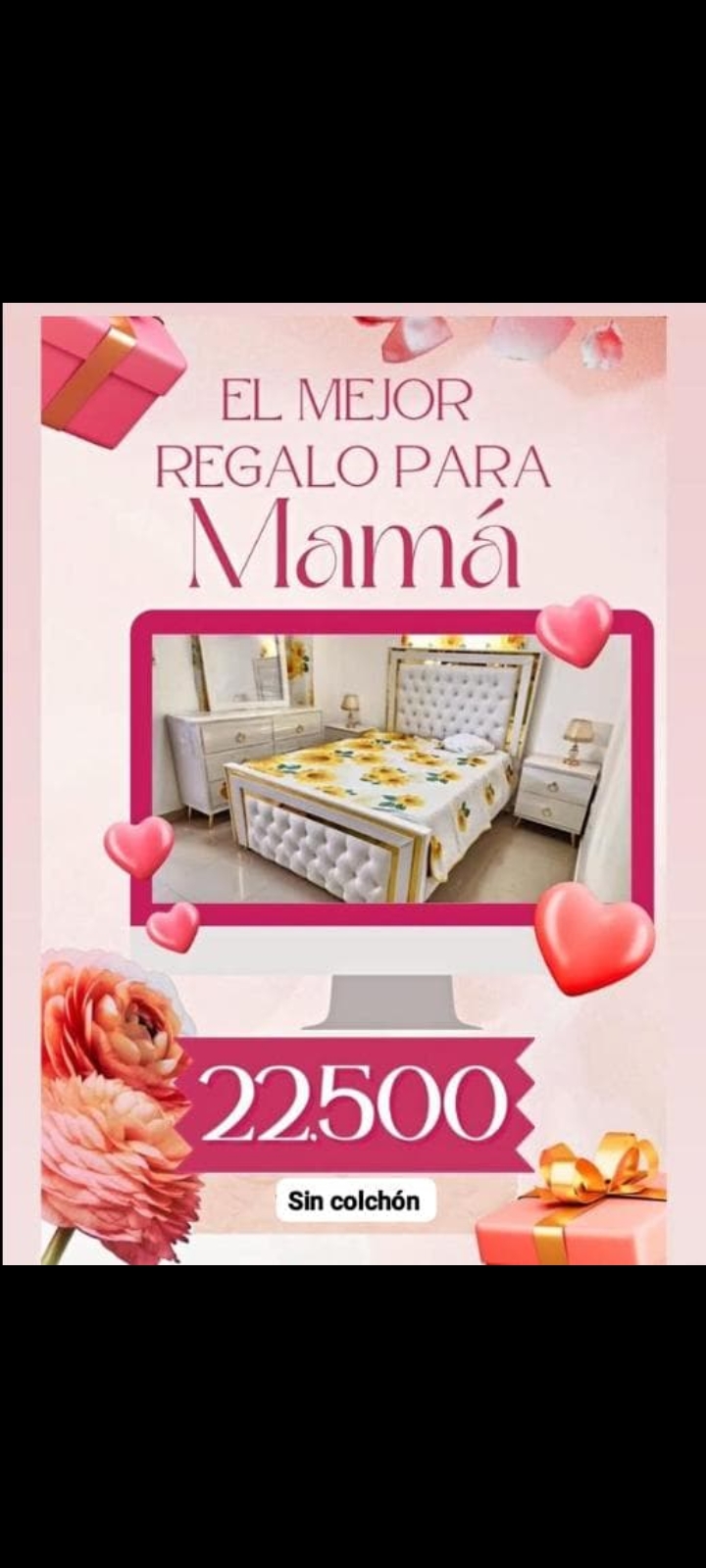 muebles y colchones - Juego de habitación para mamá en oferta poca unidades disponible 