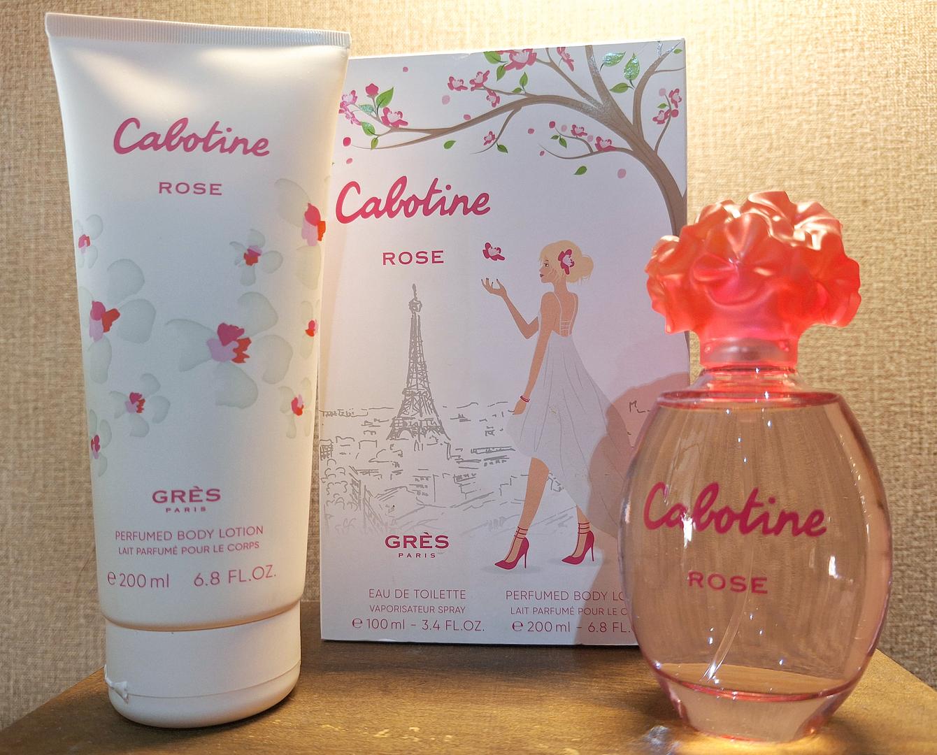 salud y belleza - Set de Perfume de mujer " Cabotine Rose de Grès es un “Eau de Toilette”