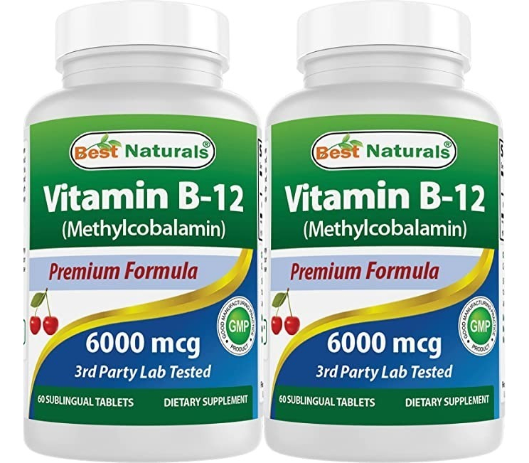 Salud y Equipamiento Médico - Vitamina B12 6000mcg Best Nature