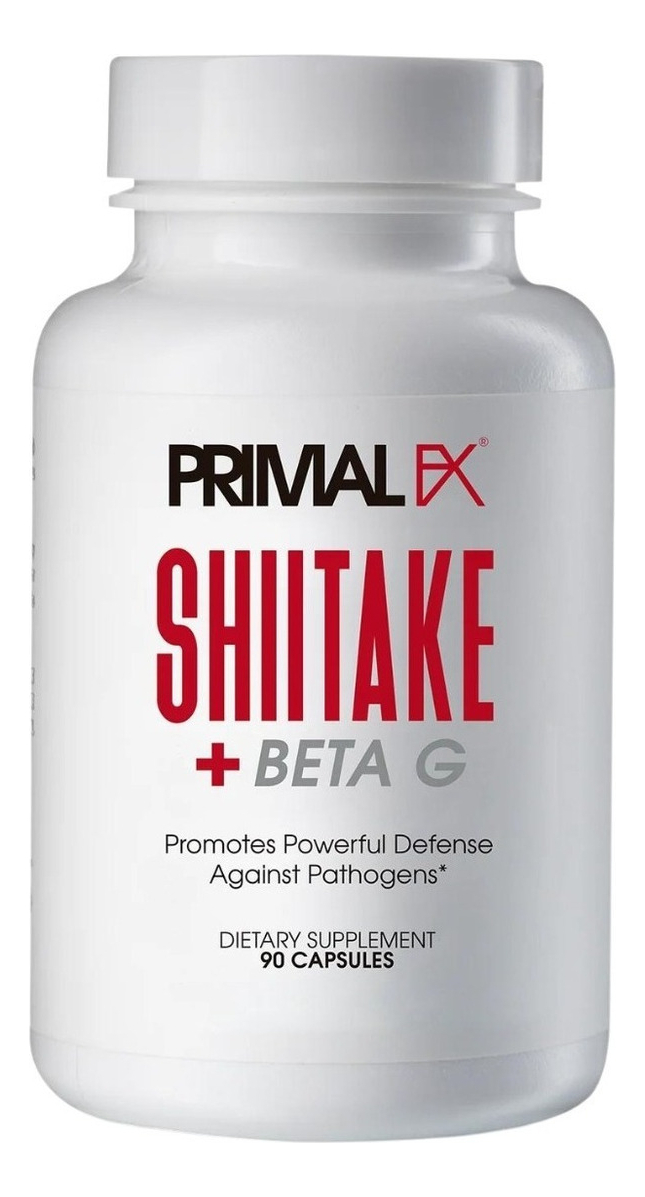Salud y Equipamiento Médico - Shiitake 90cap 1500 Mg Primalfx