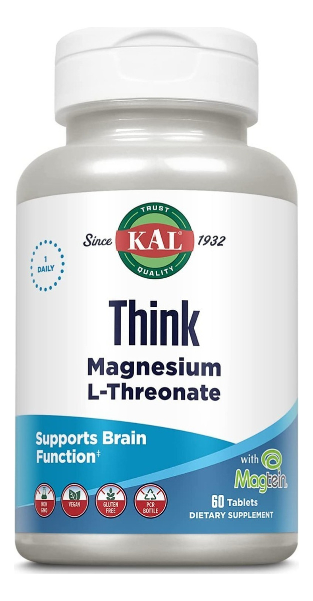 Salud y Equipamiento Médico - Treonato Magnesio 2000mg Kal