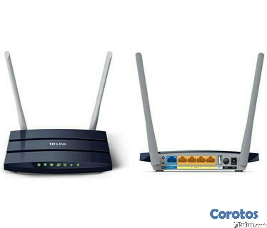 computadoras y laptops - ROUTER WIRELESS TP-LINK ARCHER C50 (US) AC1200, 2.4GHZ/300MBPS, 5.0GHZ/867MBPS 2