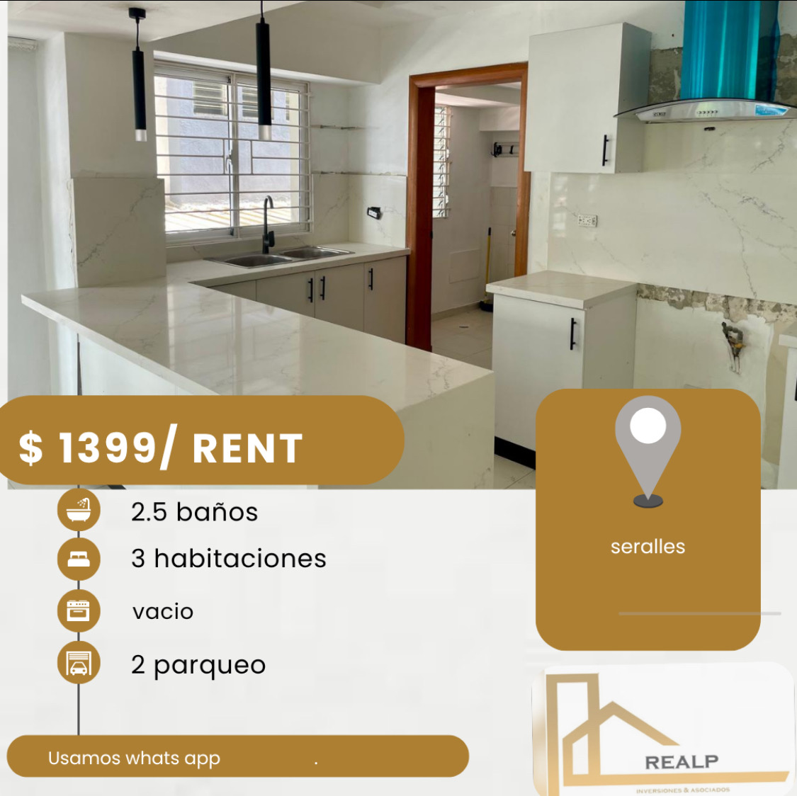 apartamentos - hermoso apartamento en Serralles  0