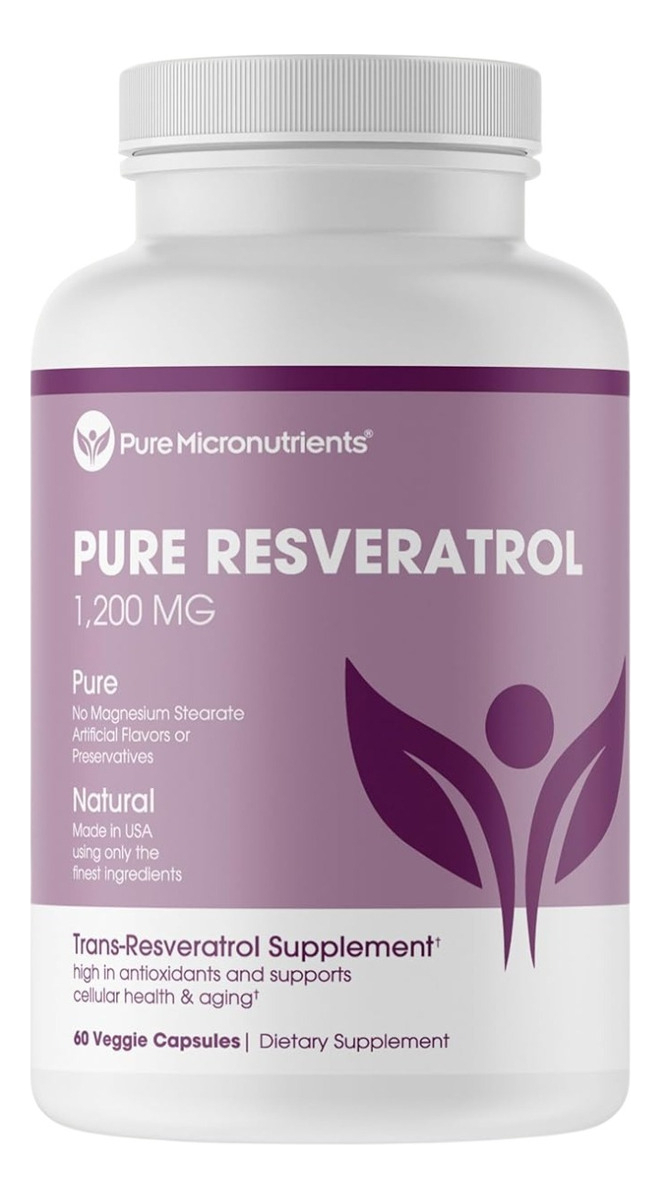 Salud y Equipamiento Médico - Resveratrol 200 Mg - 60 Cápsula - - Unidad A $3882 0