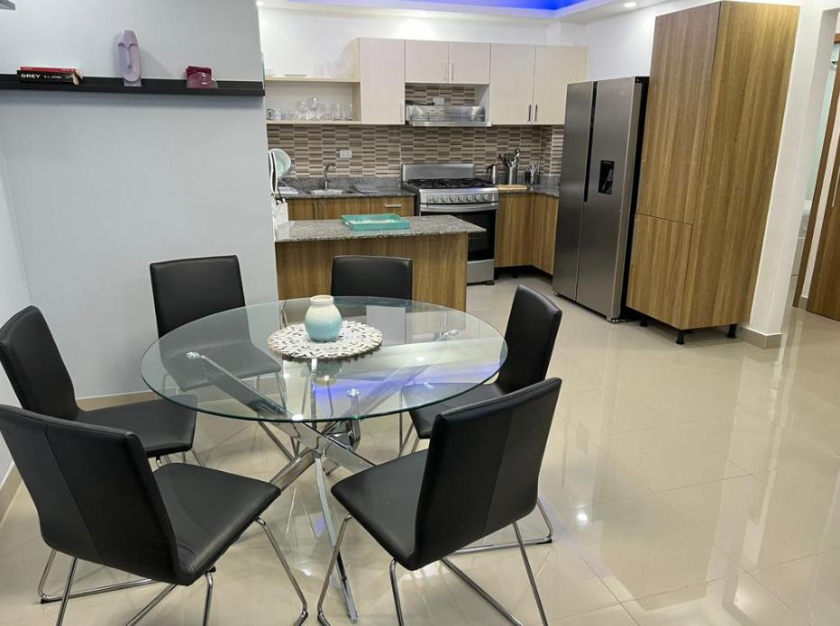apartamentos - APARTAMENTO AMUEBLADO EN AVENIDA HISPANOAMERICANA 4