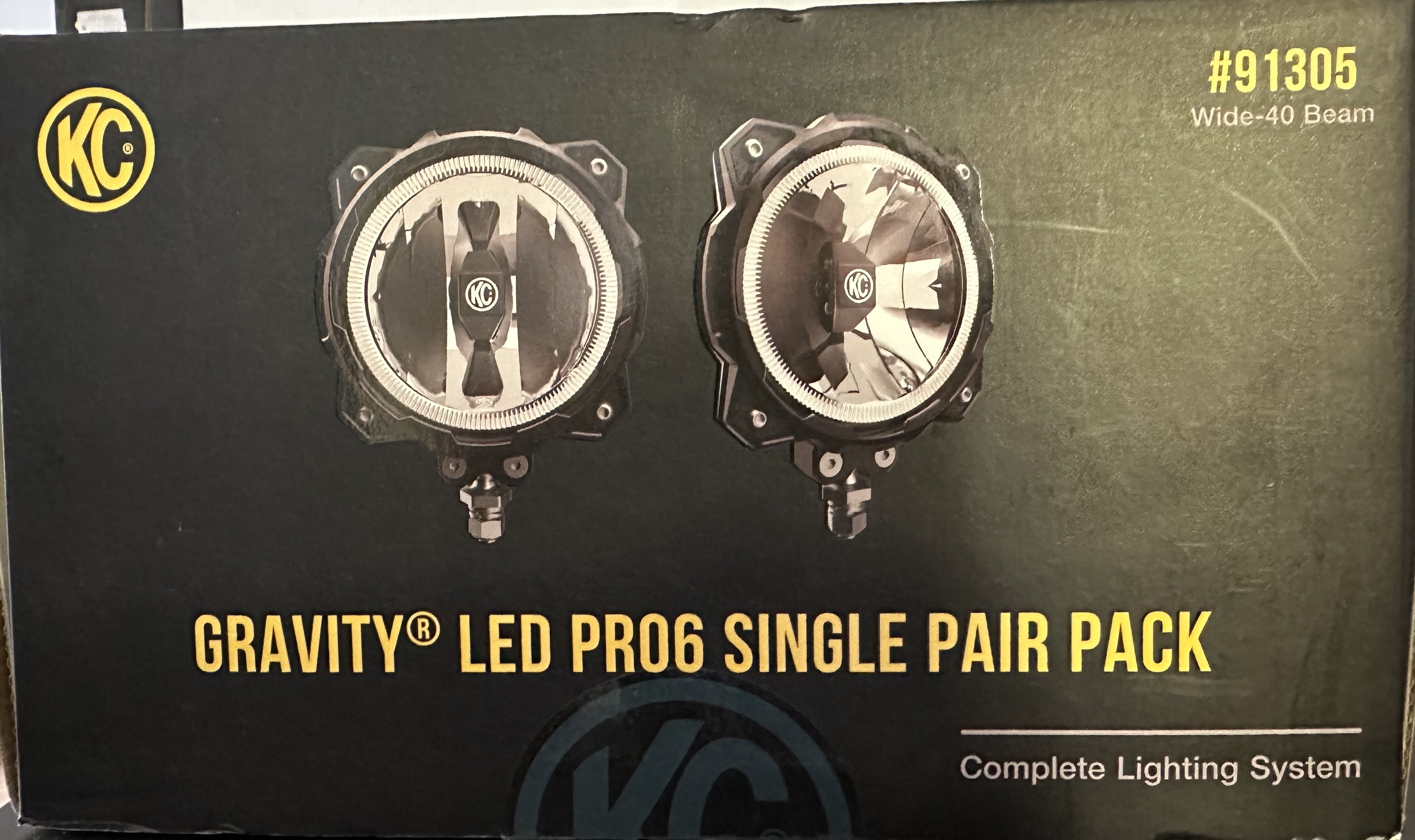 accesorios para vehiculos - Luces Gravity Led Pro6 Single Pair Pack