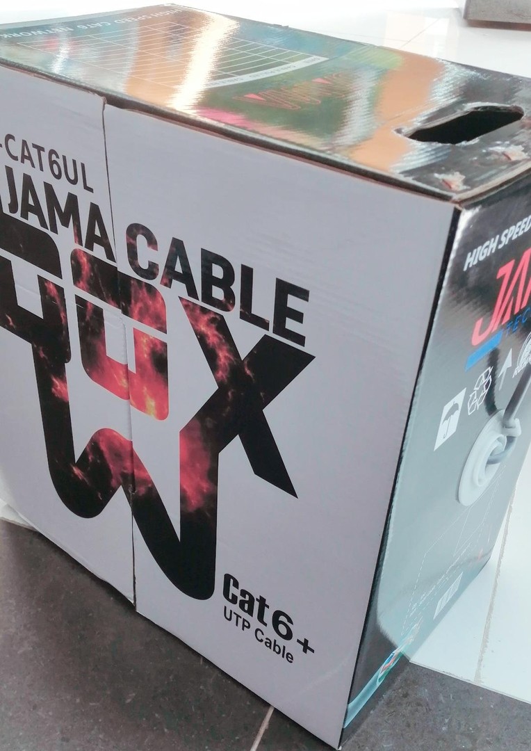 computadoras y laptops - CABLE DE RED UTP  CAT6e 1000 PIES  3