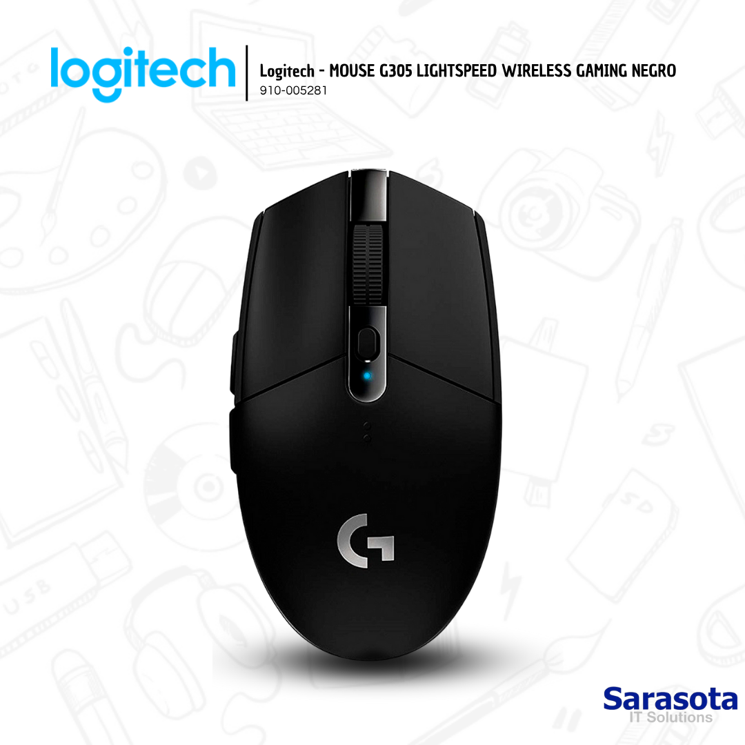 accesorios para electronica - Logitech - MOUSE G305 LIGHTSPEED WIRELESS GAMING 