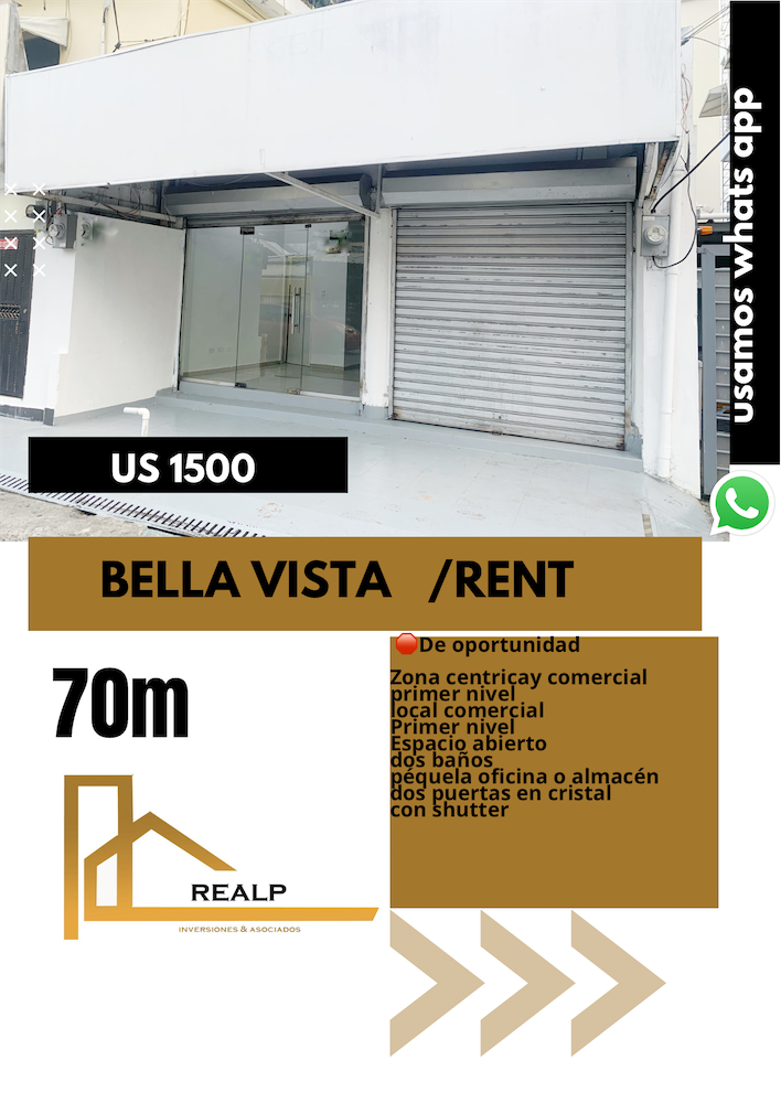 oficinas y locales comerciales - Local céntrico en bella vista  0