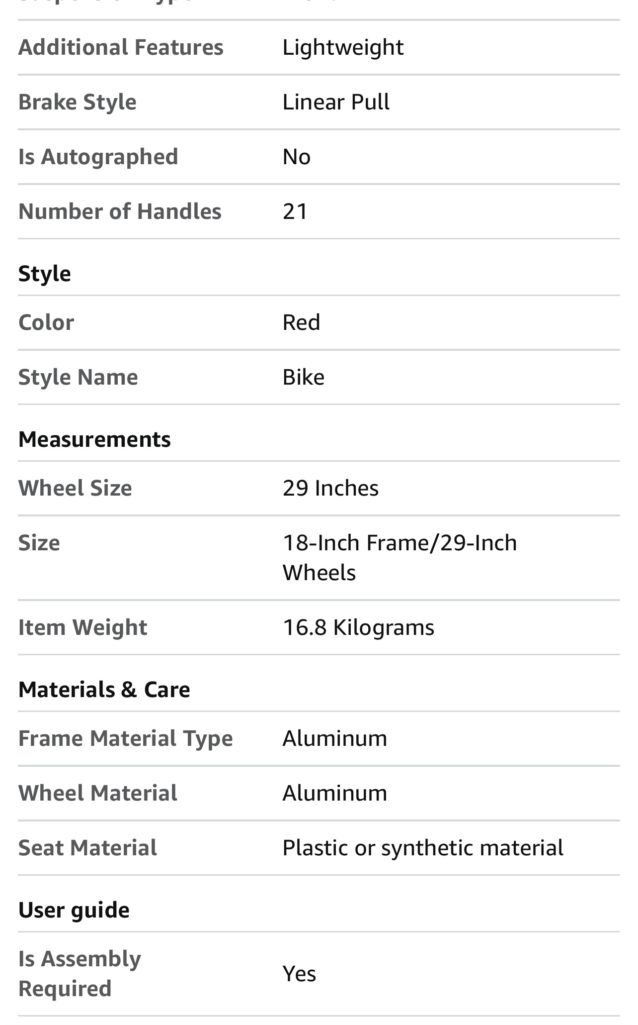 bicicletas y accesorios - Bicicleta roja Mountain Bike, vendo por motivo de viaje, precio negociable  4