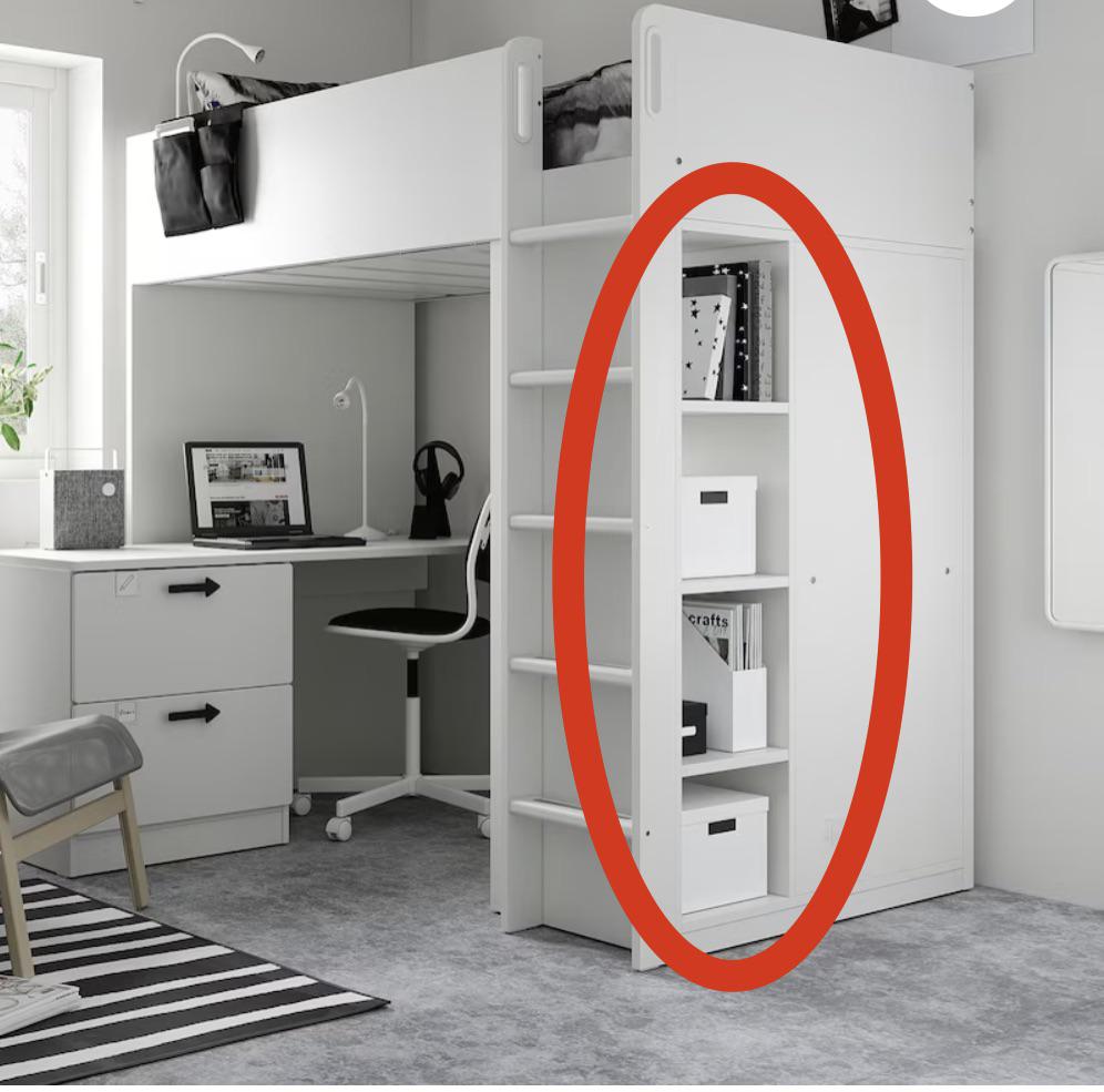 muebles y colchones - Cama con escritorio