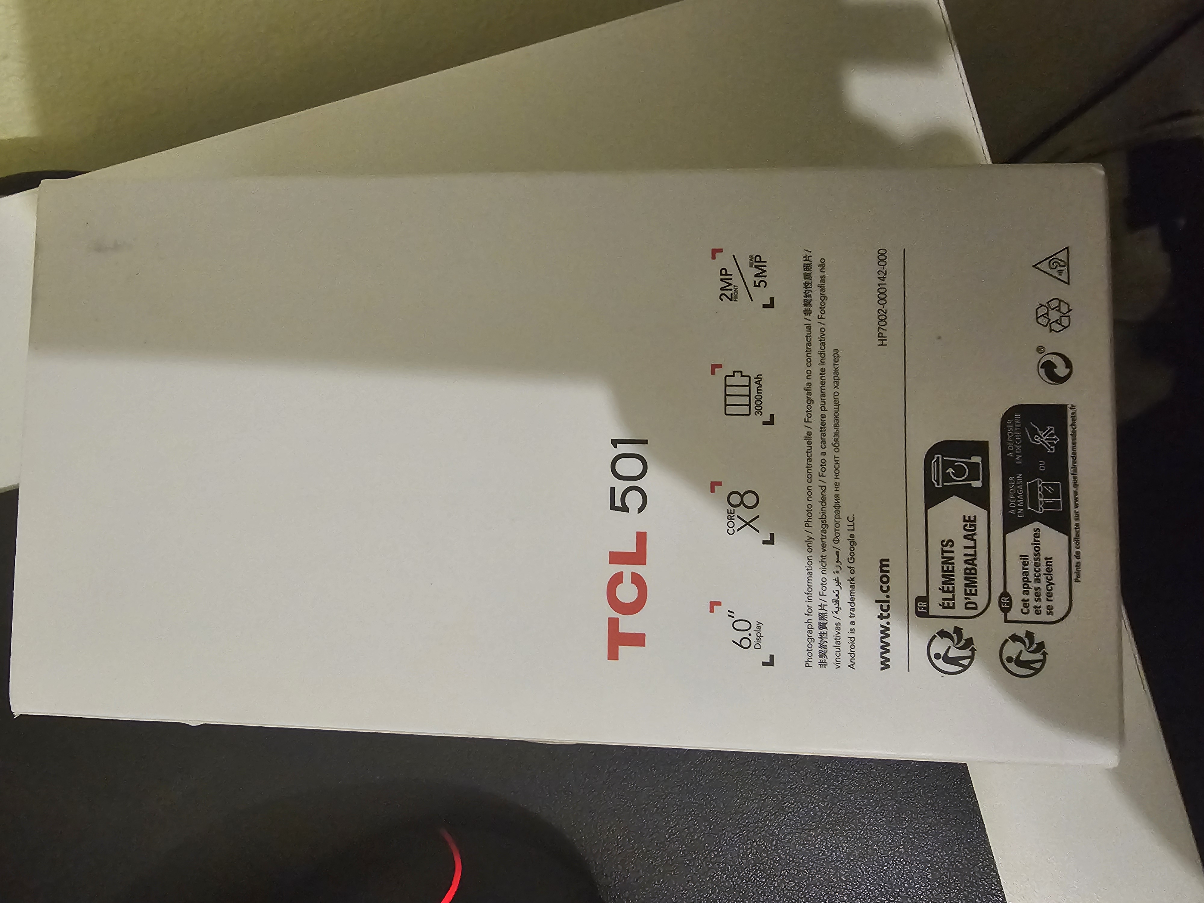 celulares y tabletas - TCL 501 NUEVO 0