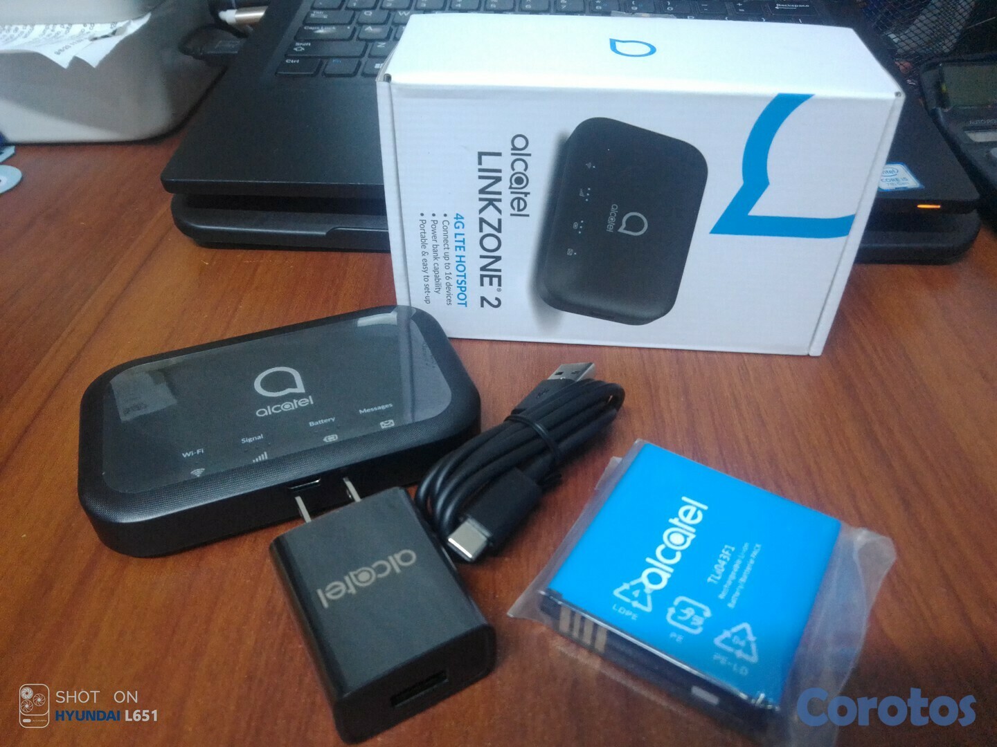 accesorios para electronica - Modem portatil Alcatel, puedes usarlo como power bank
 2