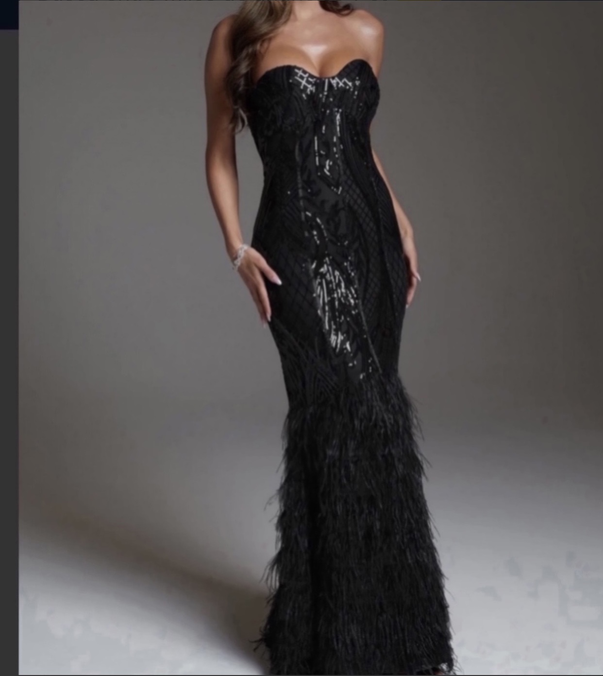 ropa para mujer - Vestido de gala marca Bebe size s  7
