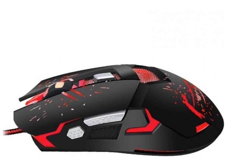 accesorios para electronica - Mouse Gamer Gaming USB Luz RGB 4