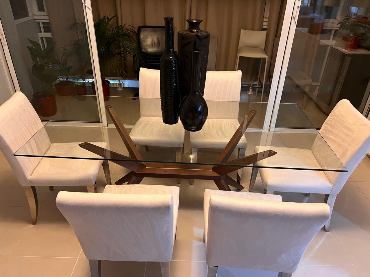 muebles y colchones - SILLA COMEDOR CREMA 0