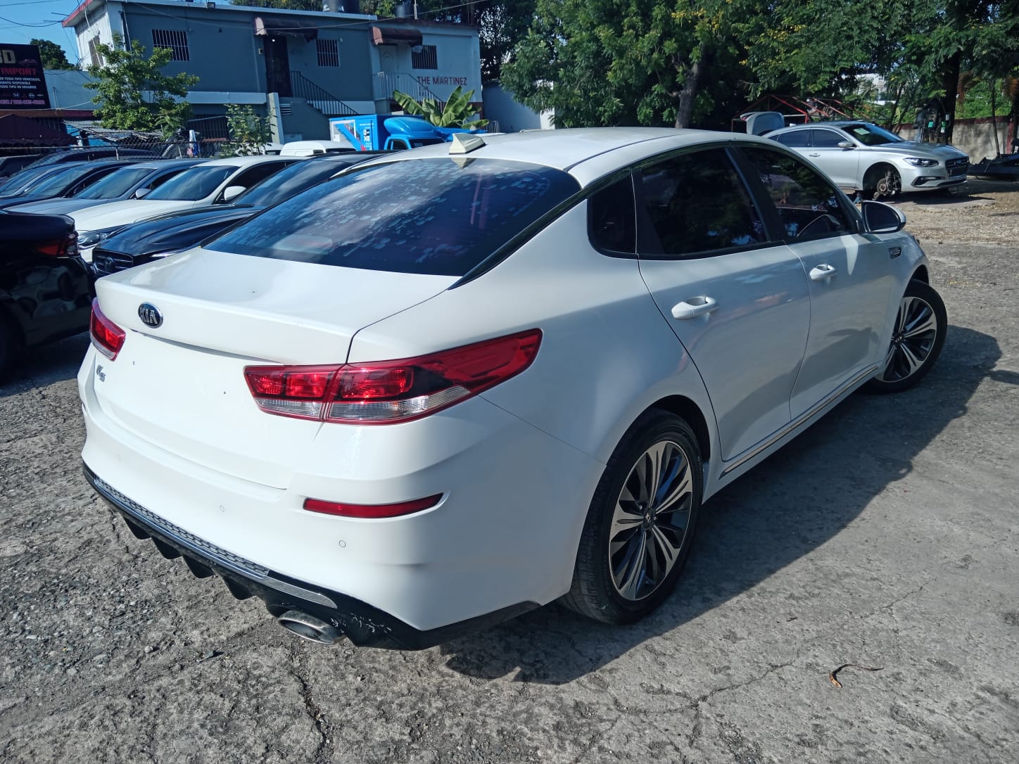 carros - KIA K5 2019 BLANCO 2