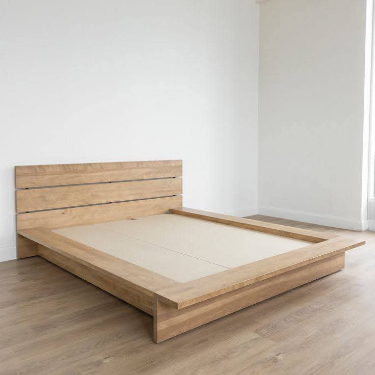 muebles y colchones - Cama minimalista o sencilla 