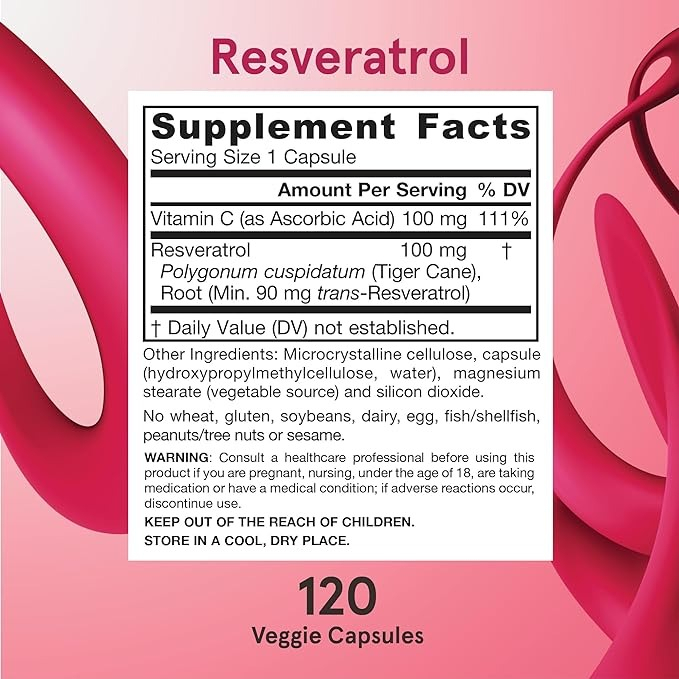 Salud y Equipamiento Médico - Resveratrol  Jarrow Formulas 1