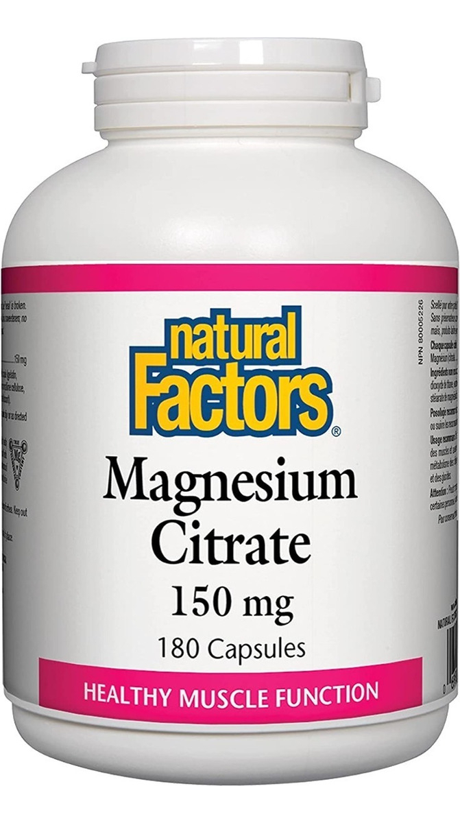 Salud y Equipamiento Médico - Citrato De Magnesio 150mg Nature