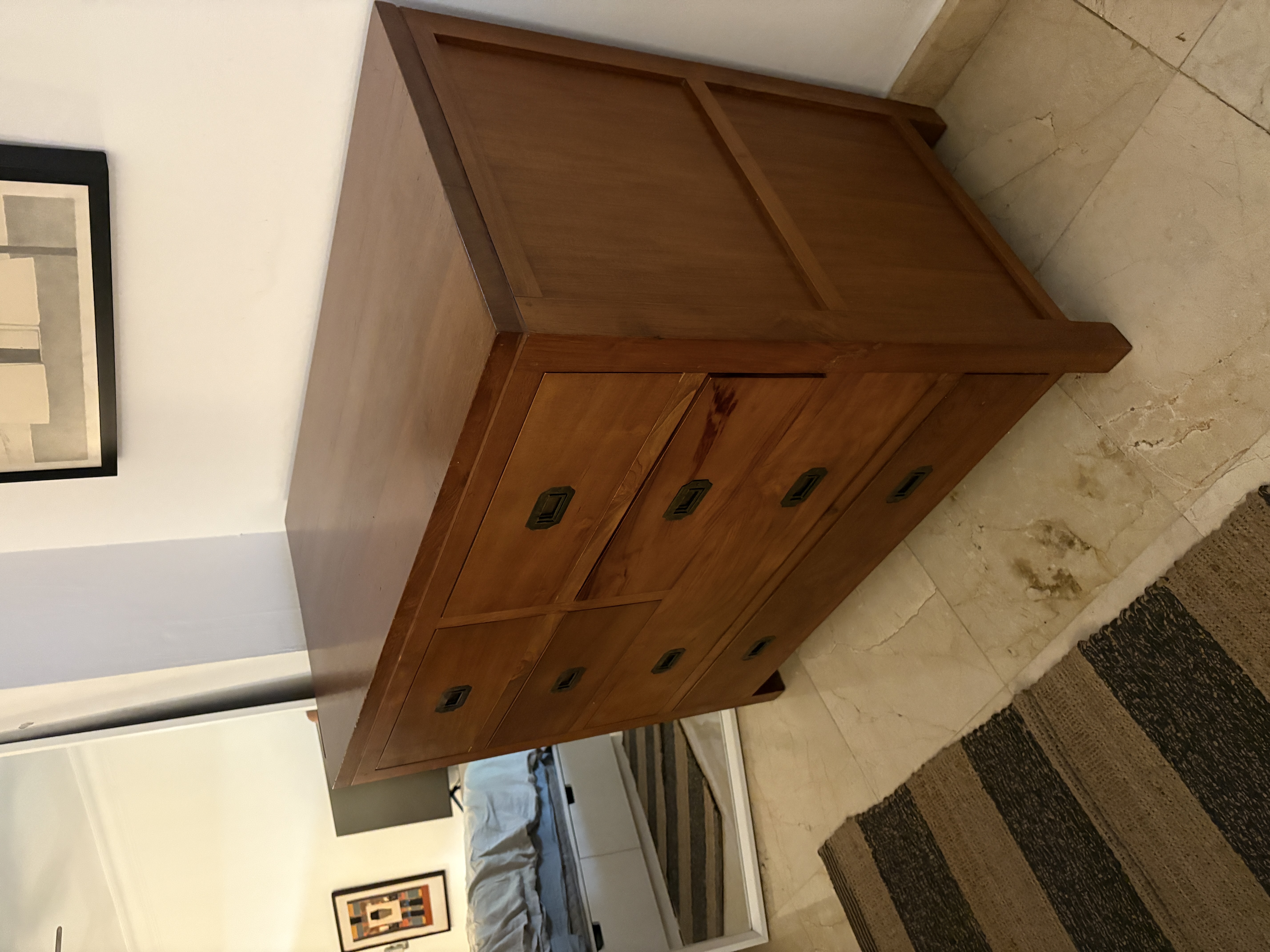 muebles y colchones - Credenza en madera Teca 1
