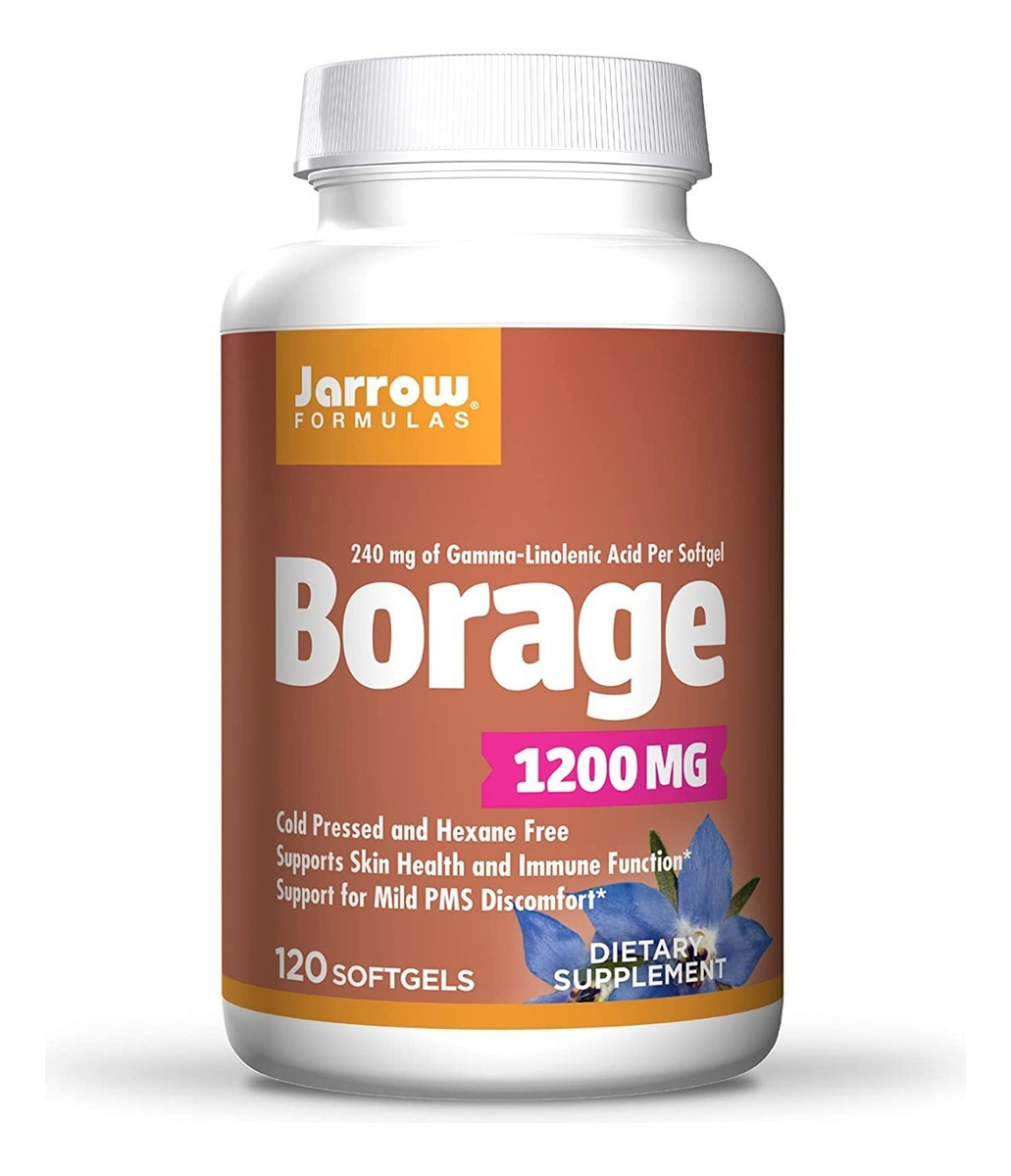 Salud y Equipamiento Médico - Borage 1200mg 120caps Jarrow - Uni - Unidad A $2241 0