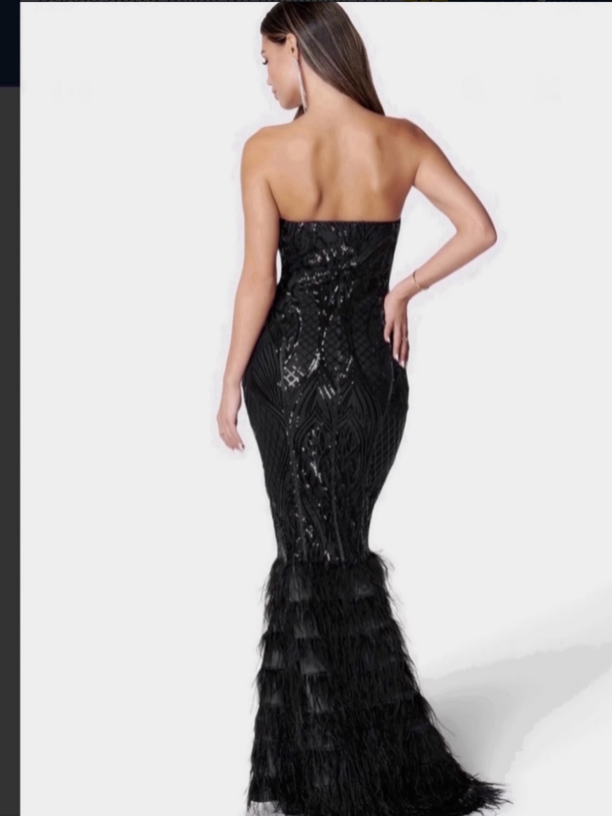 ropa para mujer - Vestido de gala marca Bebe size s  5