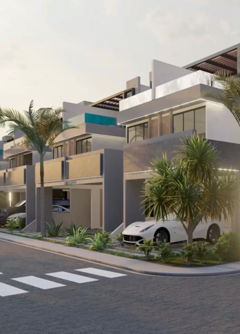 casas vacacionales y villas - Venta de Villa en los corales, bávaro, Punta cana con piscina incluida RD 1