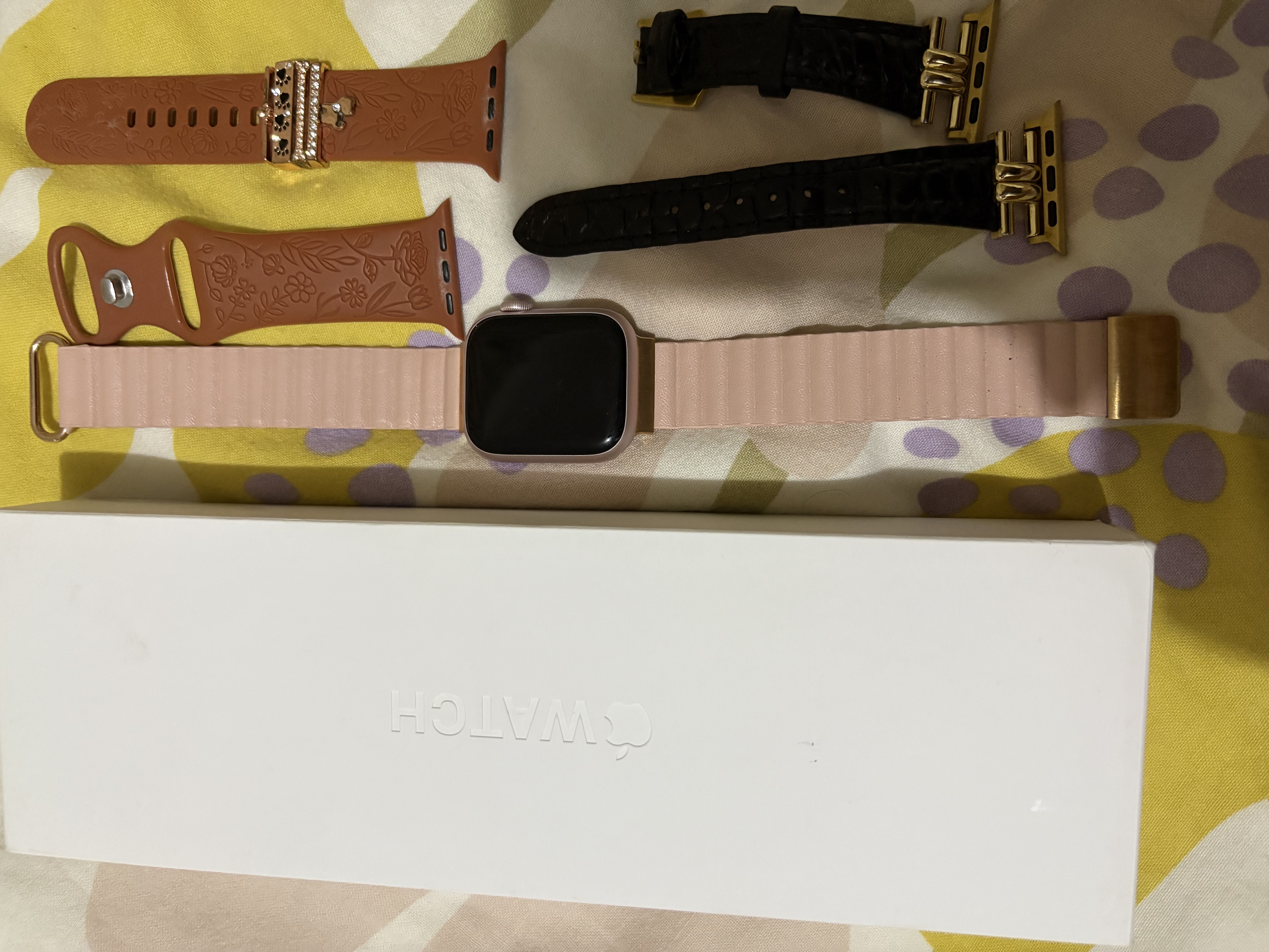 accesorios para electronica - Apple Watch Series 9 41mm Pink SB M/L cellular 2