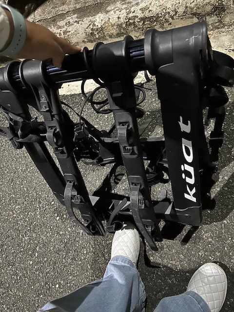bicicletas y accesorios - Kuat Highline Trunk Rack: 3 Bike  0