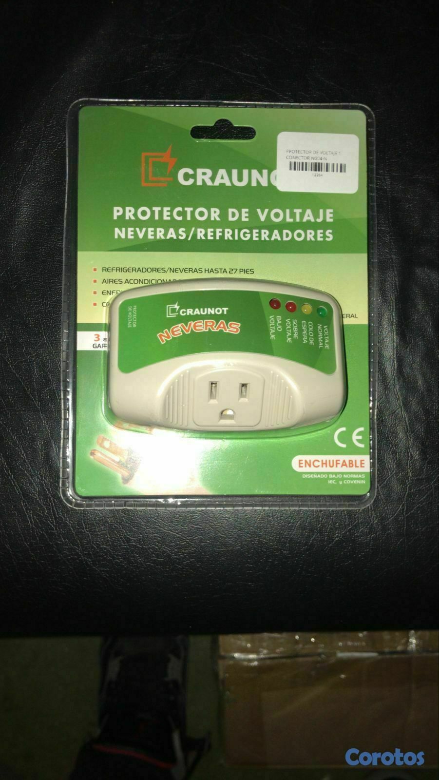 accesorios para electronica - PROTECTOR DE VOLTAJE 1 CONECTOR N004-N 3