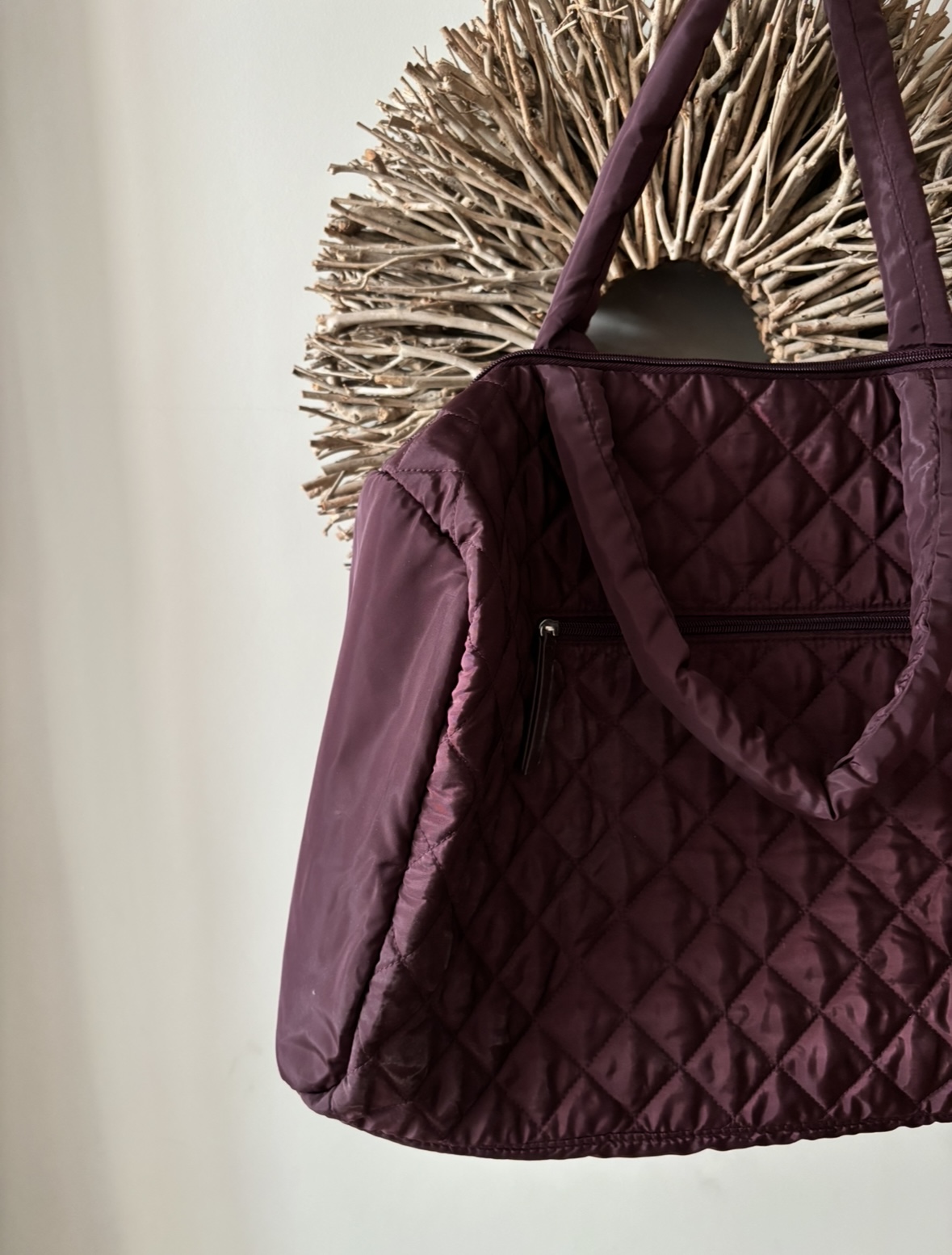 carteras y maletas - Cartera/Bolso puff rojo vino - Unisex 1