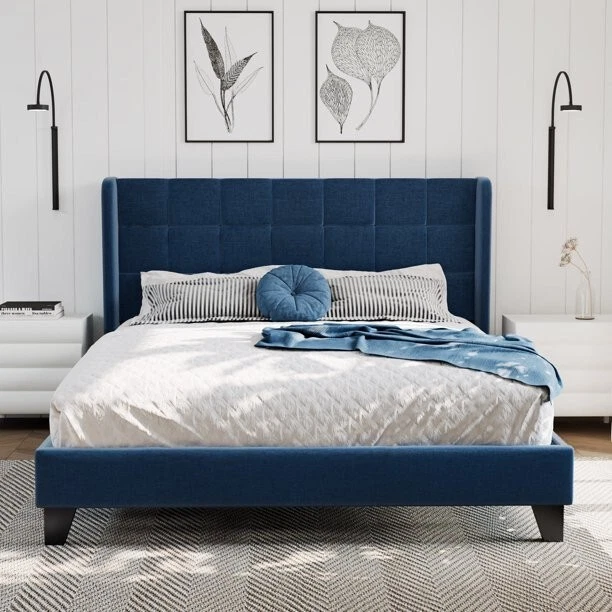 muebles y colchones - BASE DE CAMA KING 80 1