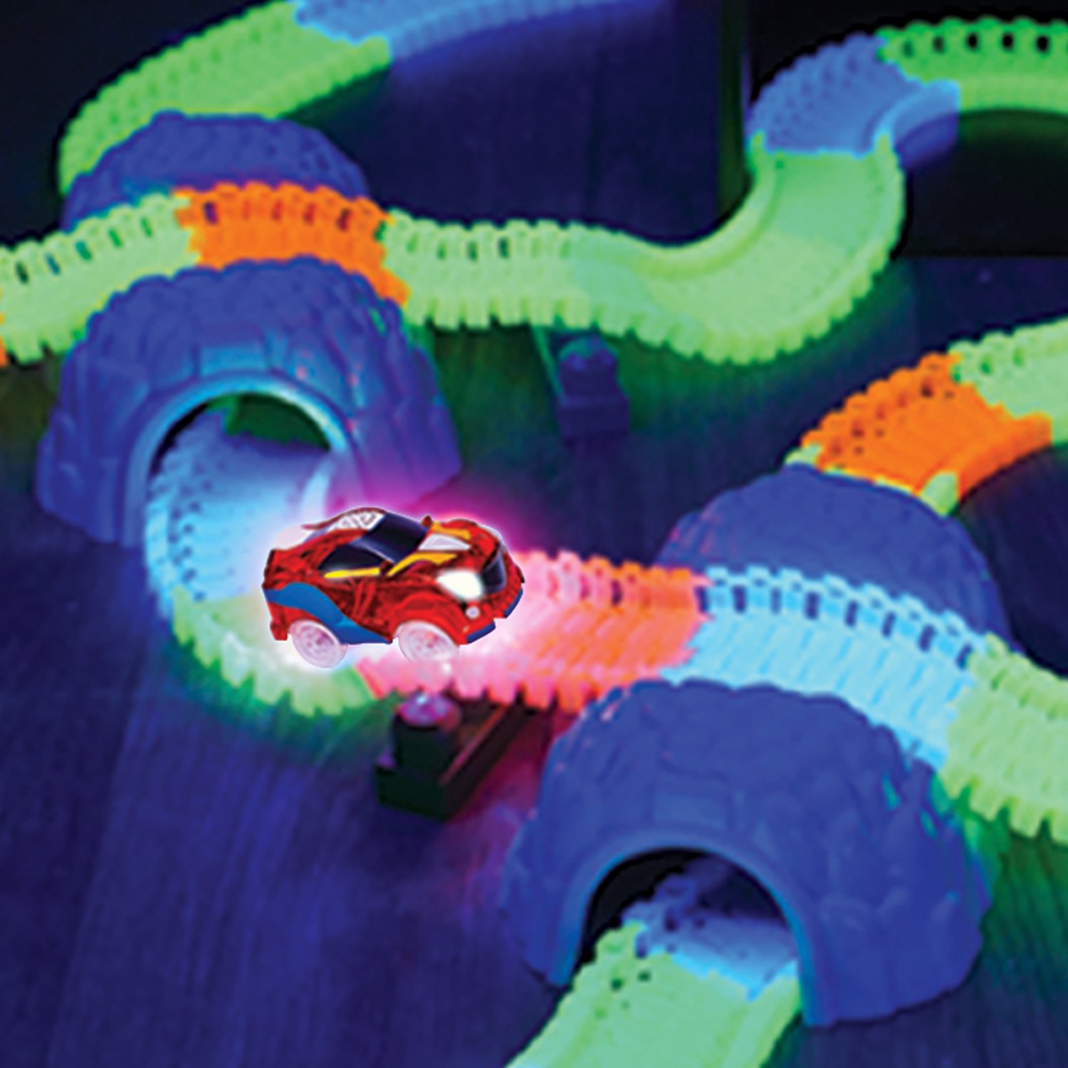 juguetes - PISTA FLEXIBLE CON CONTROL REMOTO  2