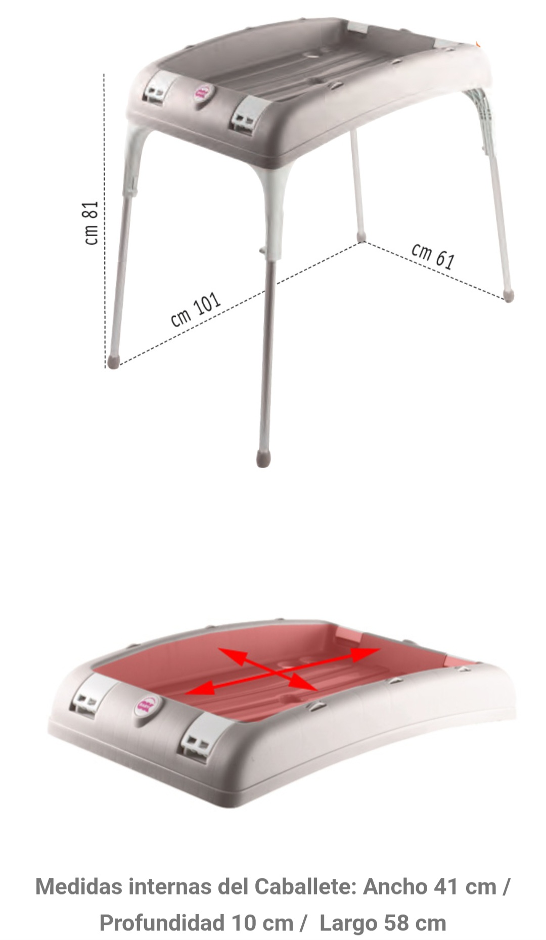 accesorios - Vendo soporte bañera okbaby y cambiador   0