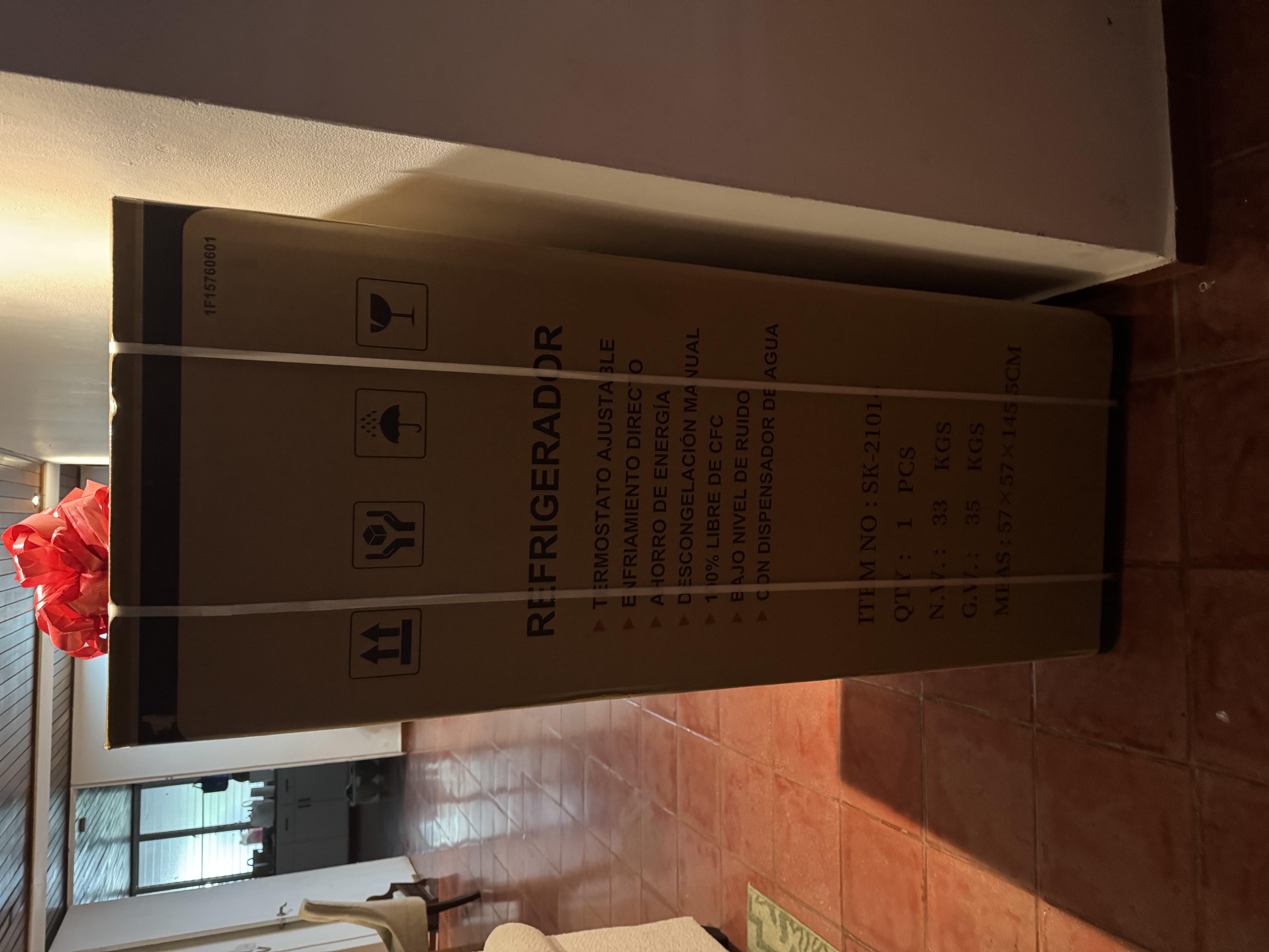 electrodomesticos - nevera sokany , con dispensador de agua 4