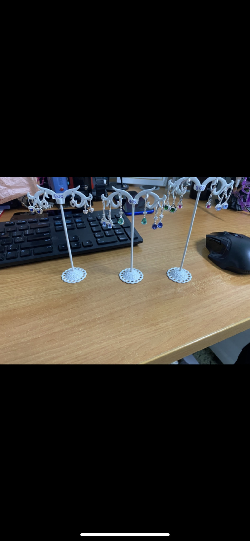 joyas, relojes y accesorios - argollas y aretes 1