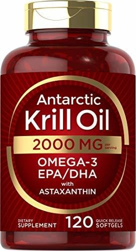 Salud y Equipamiento Médico - Aceite De Krill Antartico 2000 Mg Omega 3 Epa/dha 120 Cap