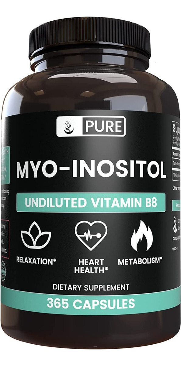 Salud y Equipamiento Médico - Inositol 365 Cap 1860 Mg 0